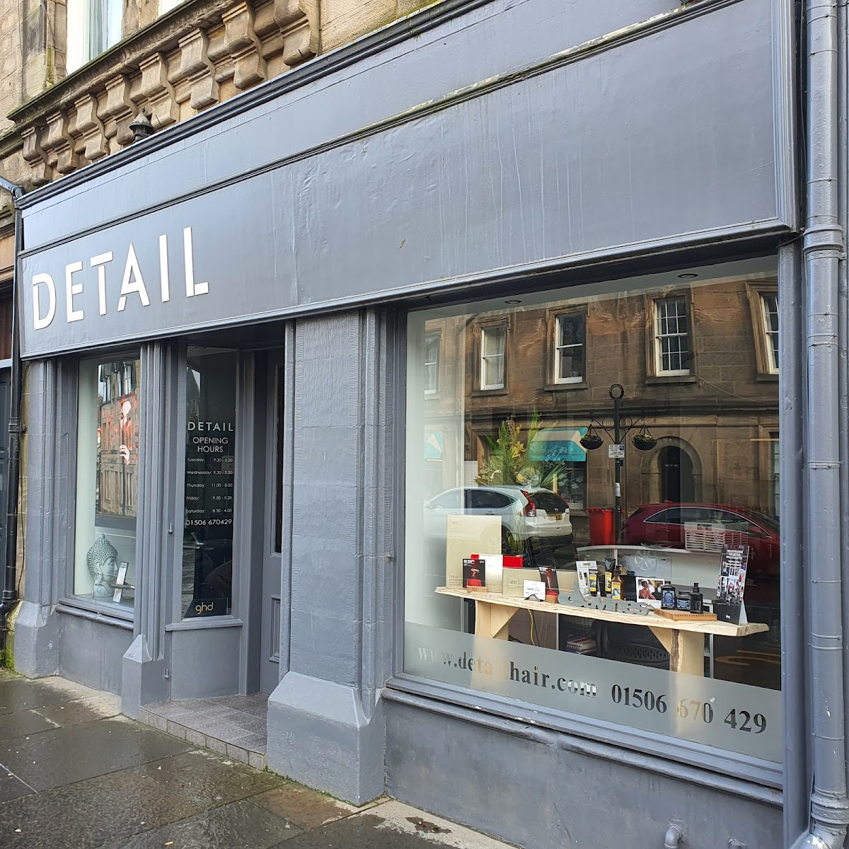 A boutique salon on the High Street