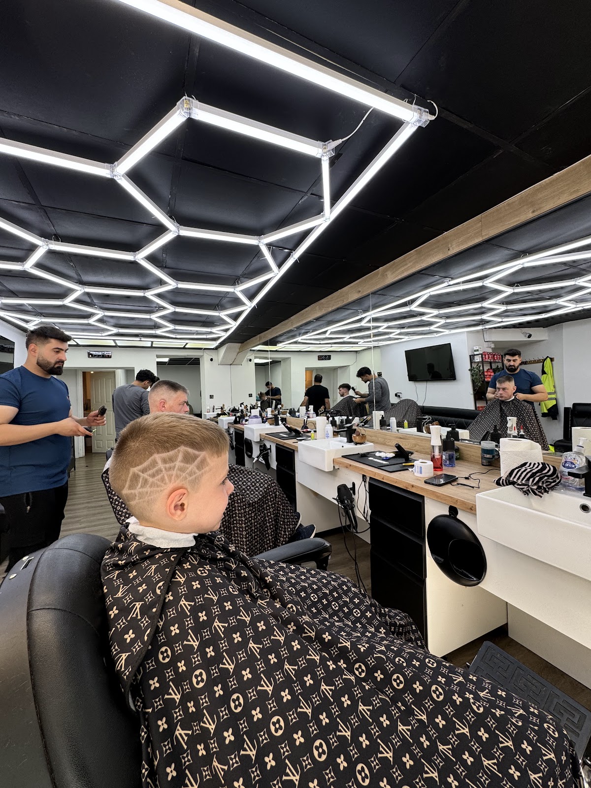 The barbers on Channel Street