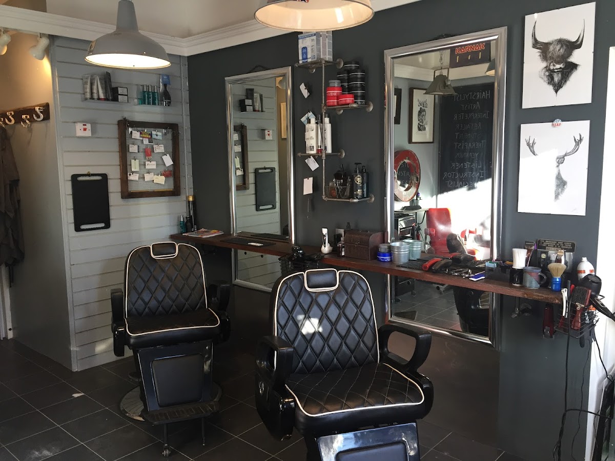 Inside Mancave Barbershop