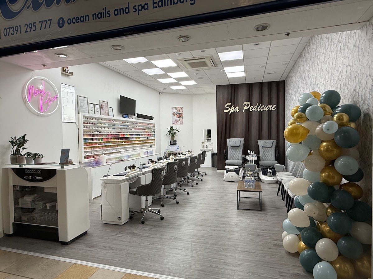 Gel manicure by Ocean Nails Edinburgh