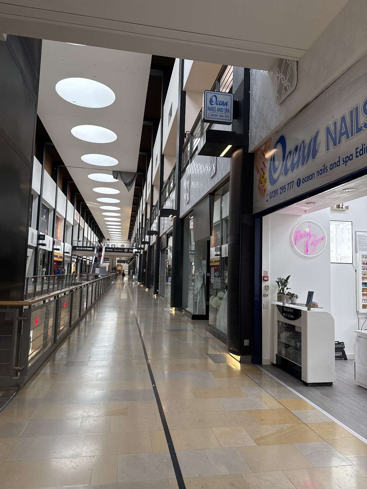 Nail design at Ocean Nails and Spa